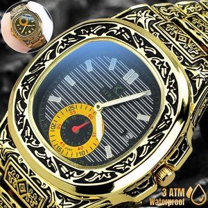 Waterproof Men's Watch Stainless Steel Quartz Analog Classic Business Wristwatch